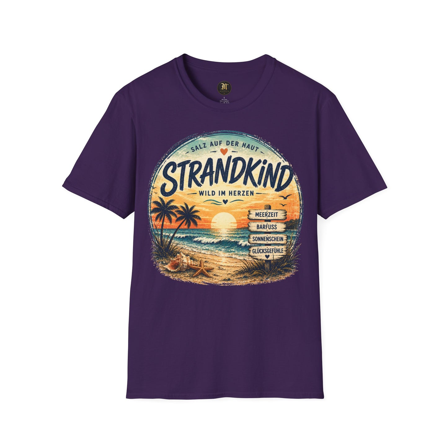 Strandkind T-Shirt – Salz auf der Haut, Wild im Herzen | Sommer & Meer Motiv