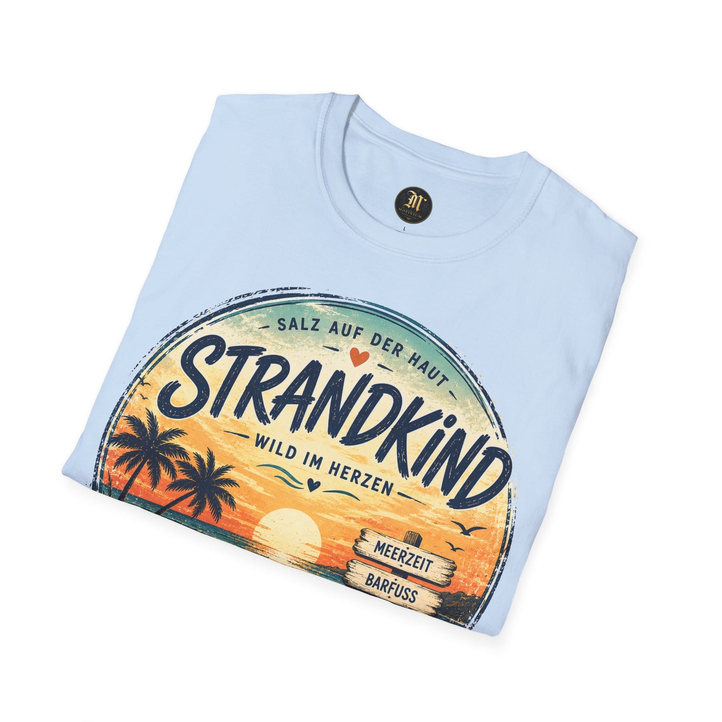 Strandkind T-Shirt – Salz auf der Haut, Wild im Herzen | Sommer & Meer Motiv