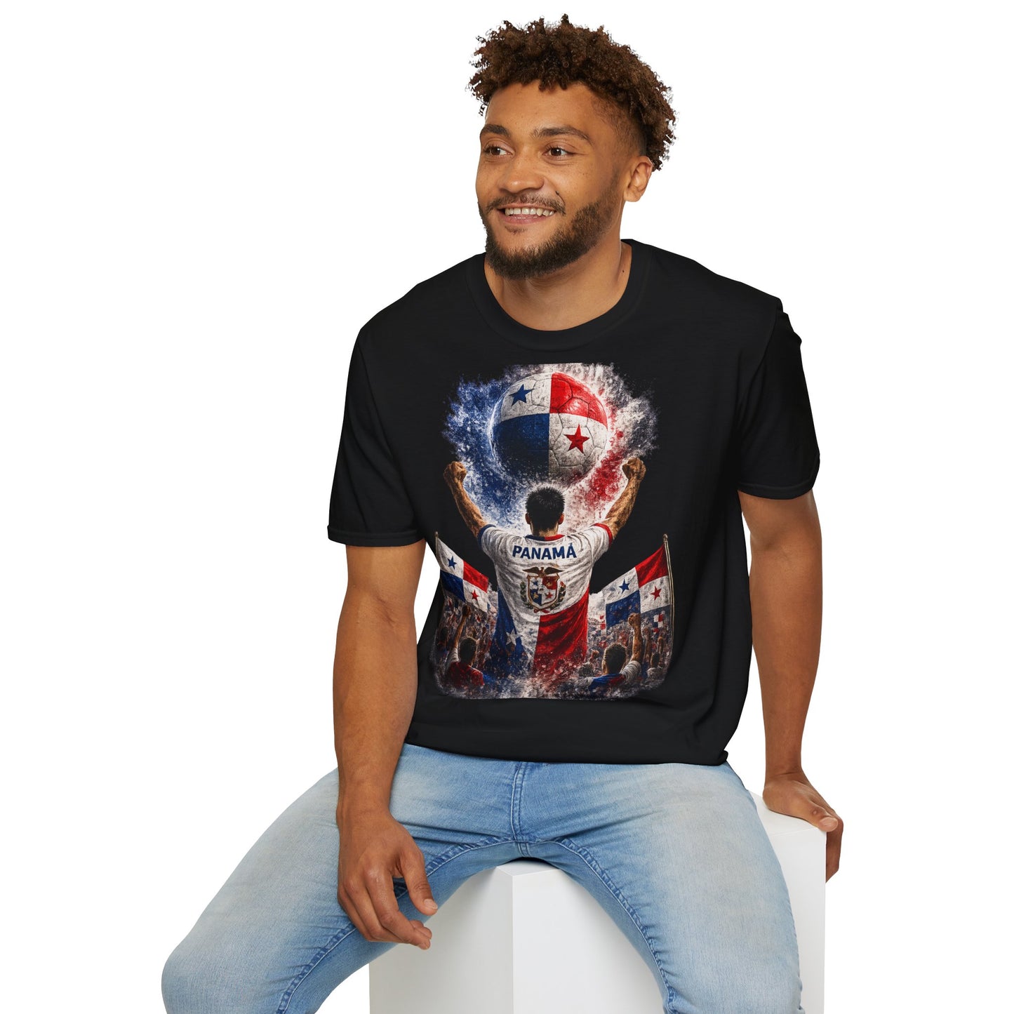 Panama Fußball Fan T-Shirt | Panama Supporter Shirt | Panama Fan Design | Fußball Fanartikel | Geschenk für Panama Fans