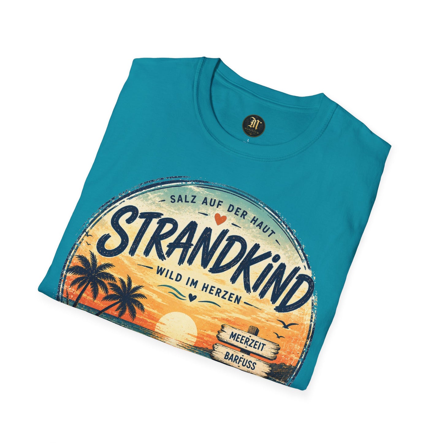 Strandkind T-Shirt – Salz auf der Haut, Wild im Herzen | Sommer & Meer Motiv