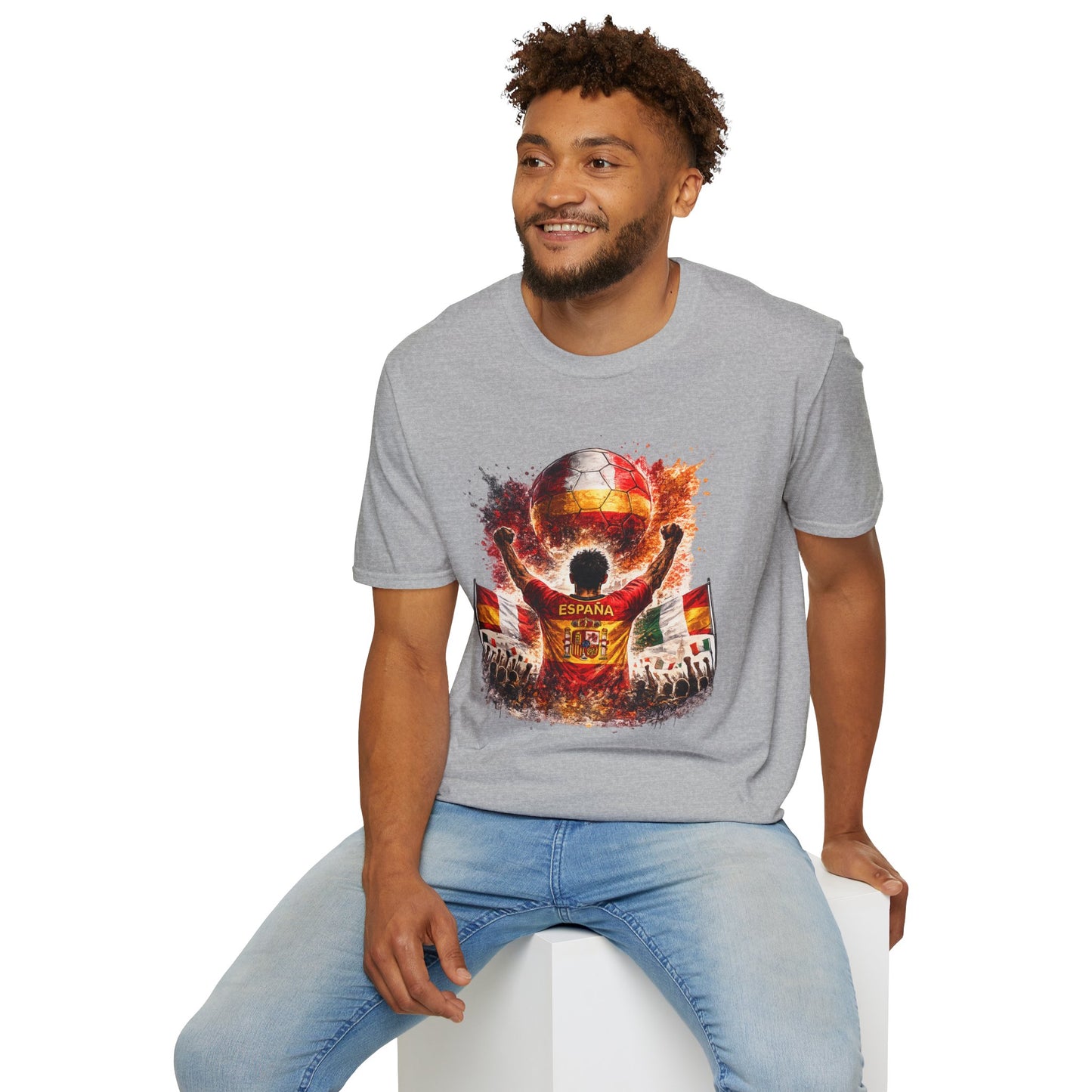 Spanien Fan Shirt 2026 | Spain Football Supporter T-Shirt | Fußball Fan Geschenk