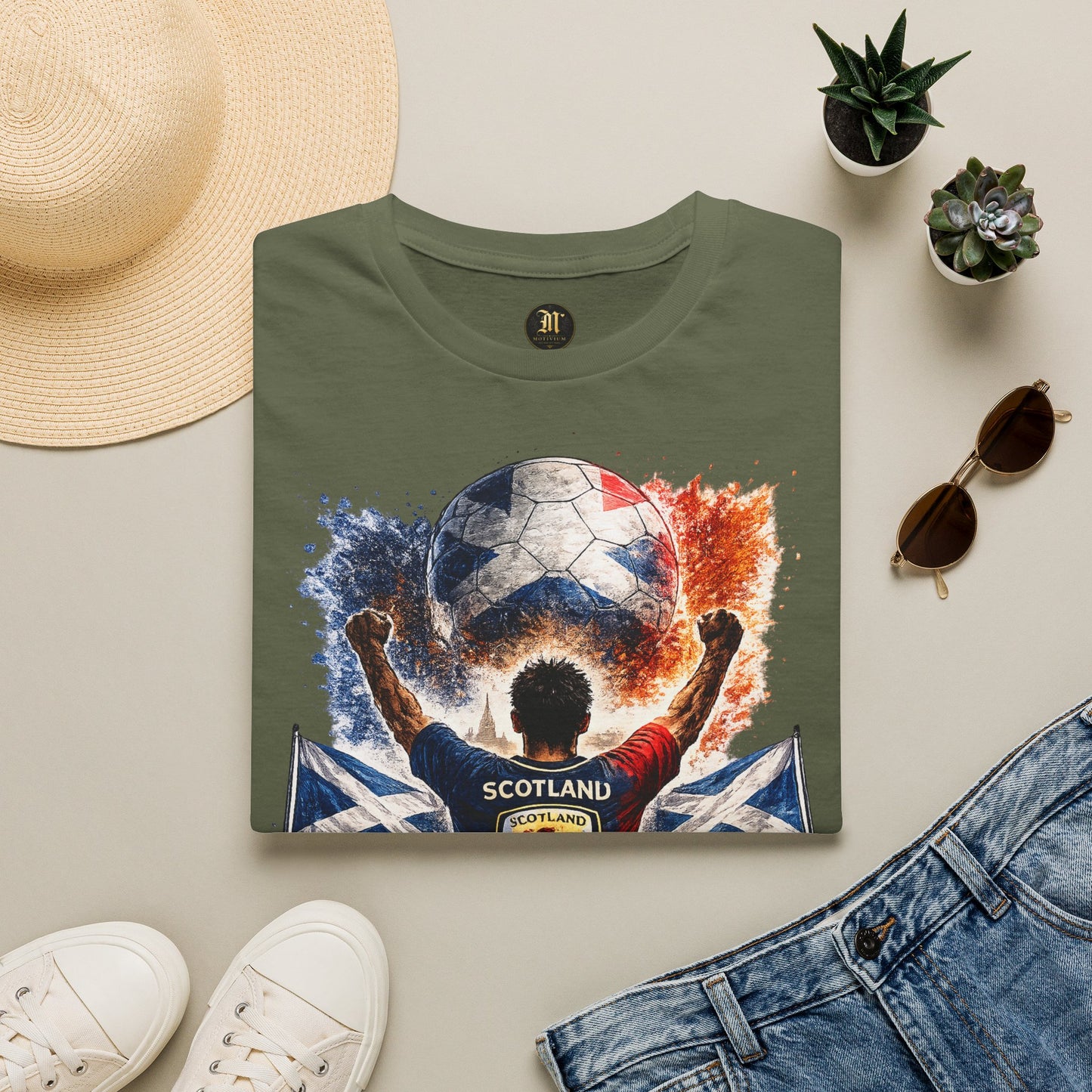 Schottland Fan Shirt – Scotland Football Supporter Design | Fußball Fan Geschenk