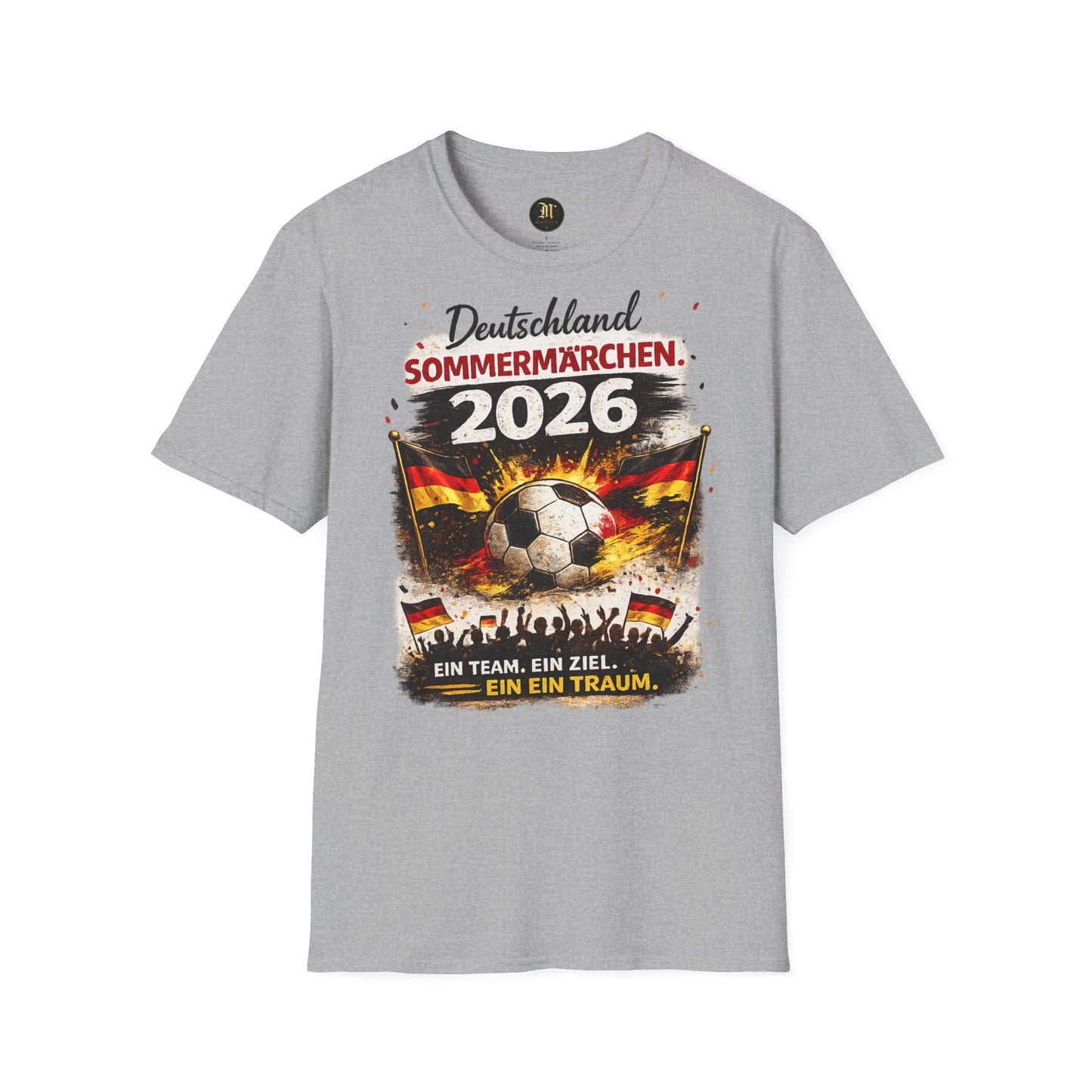 Deutschland Sommermärchen 2026 T-Shirt – Fußball Fan Shirt | Ein Team. Ein Ziel. Ein Traum.