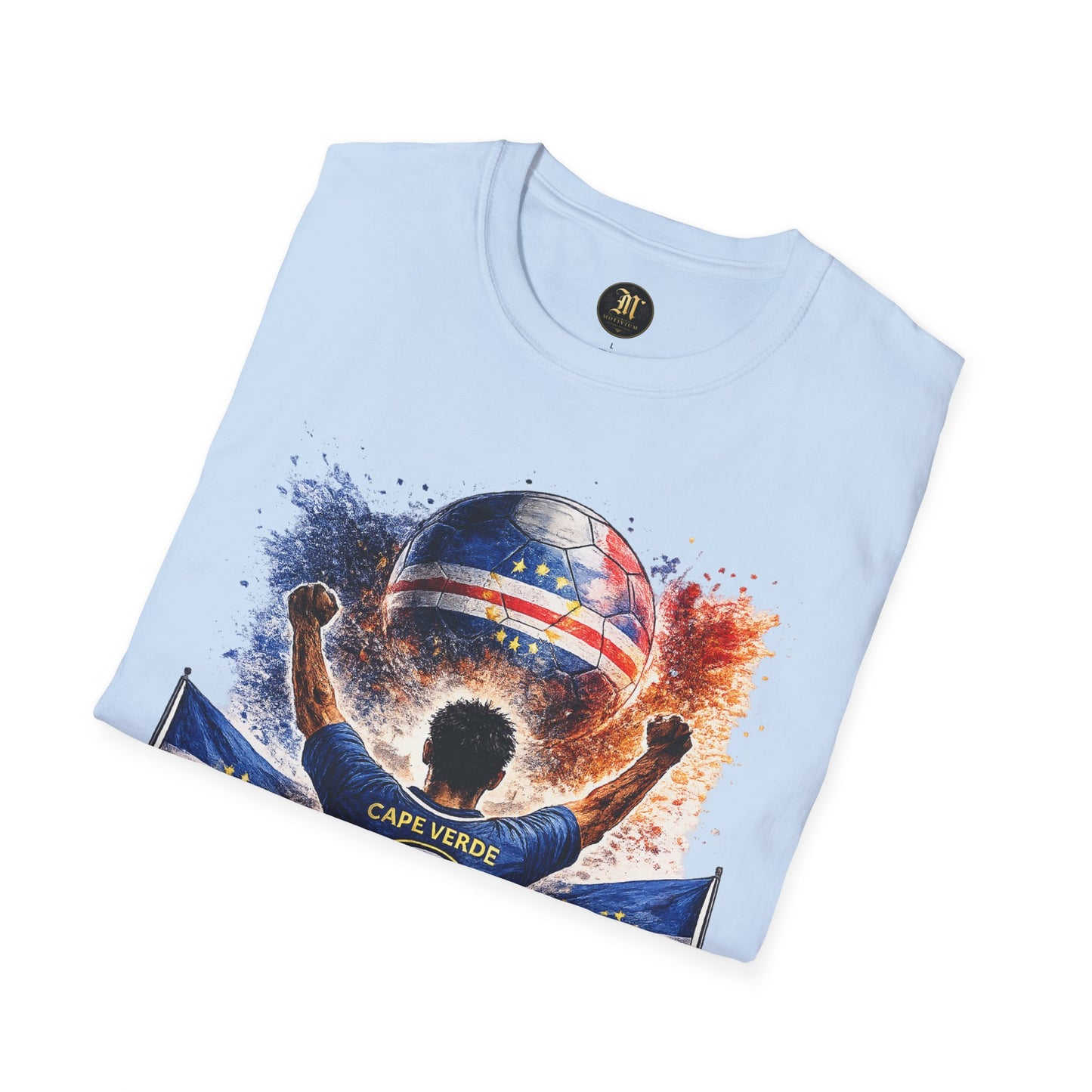 Kap Verde Fan Shirt – Cape Verde Football Supporter T-Shirt | Fußball Fan Geschenk