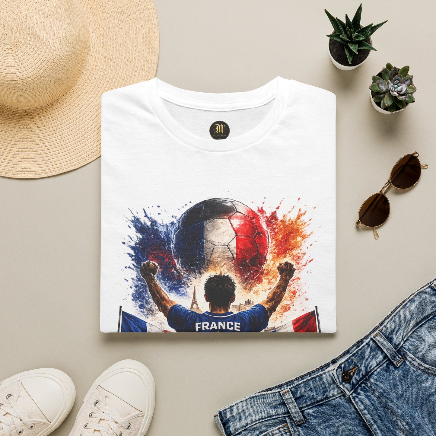 Frankreich Fan Shirt 2026 | France Football Supporter T-Shirt | Fußball Fan Geschenk