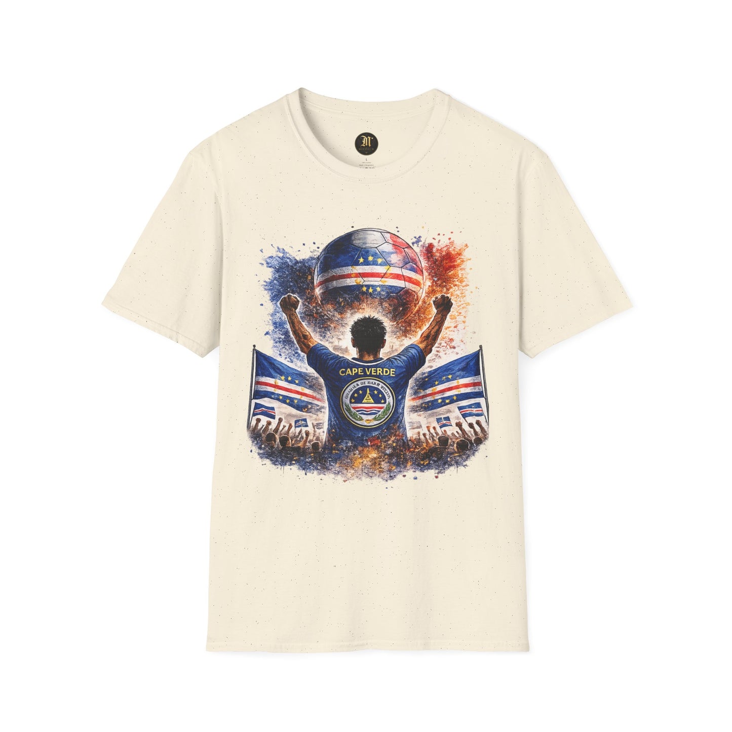 Kap Verde Fan Shirt – Cape Verde Football Supporter T-Shirt | Fußball Fan Geschenk