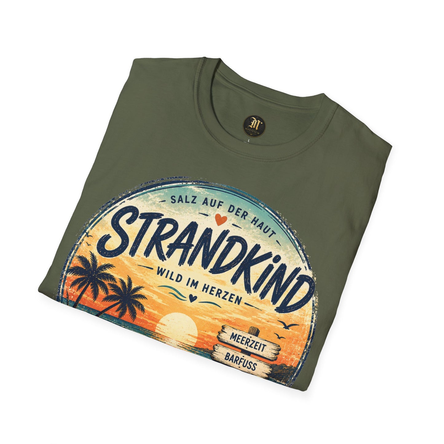 Strandkind T-Shirt – Salz auf der Haut, Wild im Herzen | Sommer & Meer Motiv