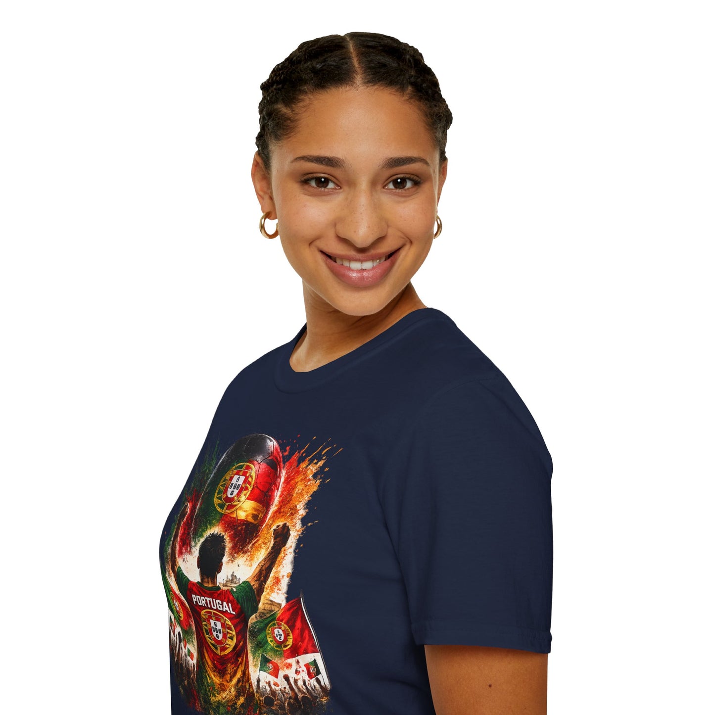 Portugal Fan Shirt 2026 | Portugal Football Supporter T-Shirt | Fußball Fan Geschenk