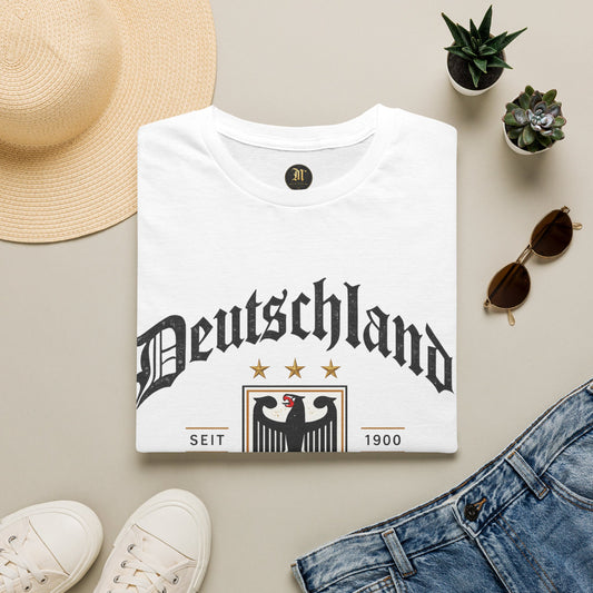 Deutschland Fußball Fan T-Shirt | Nationalmannschaft Vintage Shirt | Public Viewing Geschenk