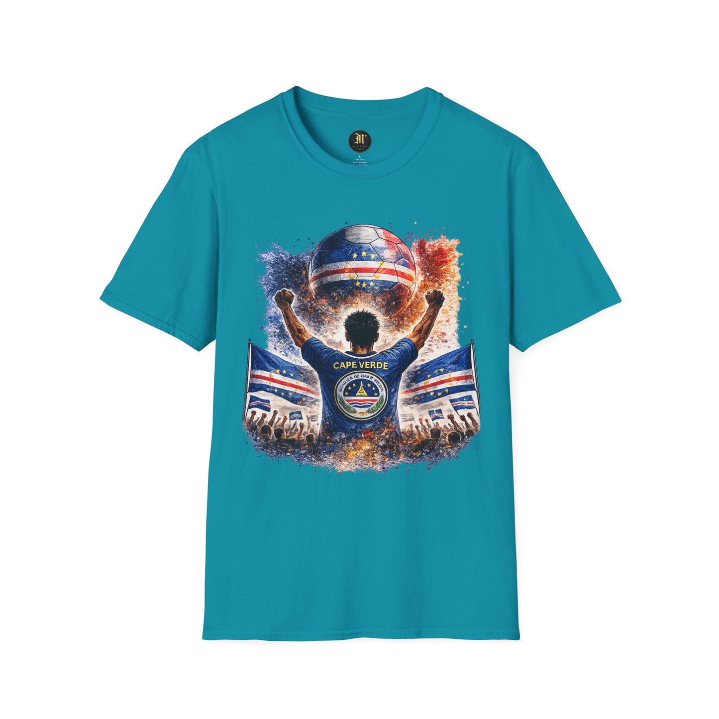 Kap Verde Fan Shirt – Cape Verde Football Supporter T-Shirt | Fußball Fan Geschenk