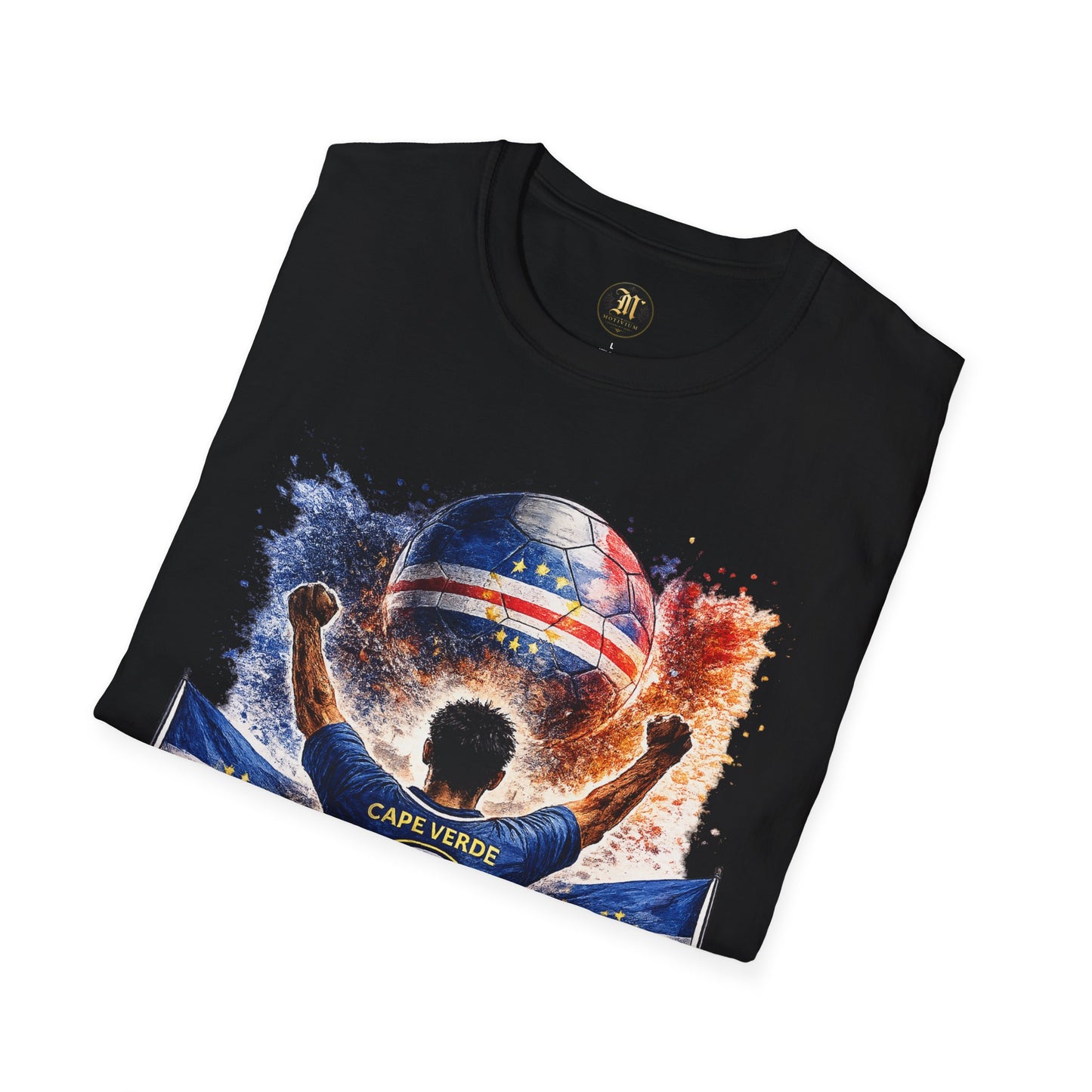 Kap Verde Fan Shirt – Cape Verde Football Supporter T-Shirt | Fußball Fan Geschenk
