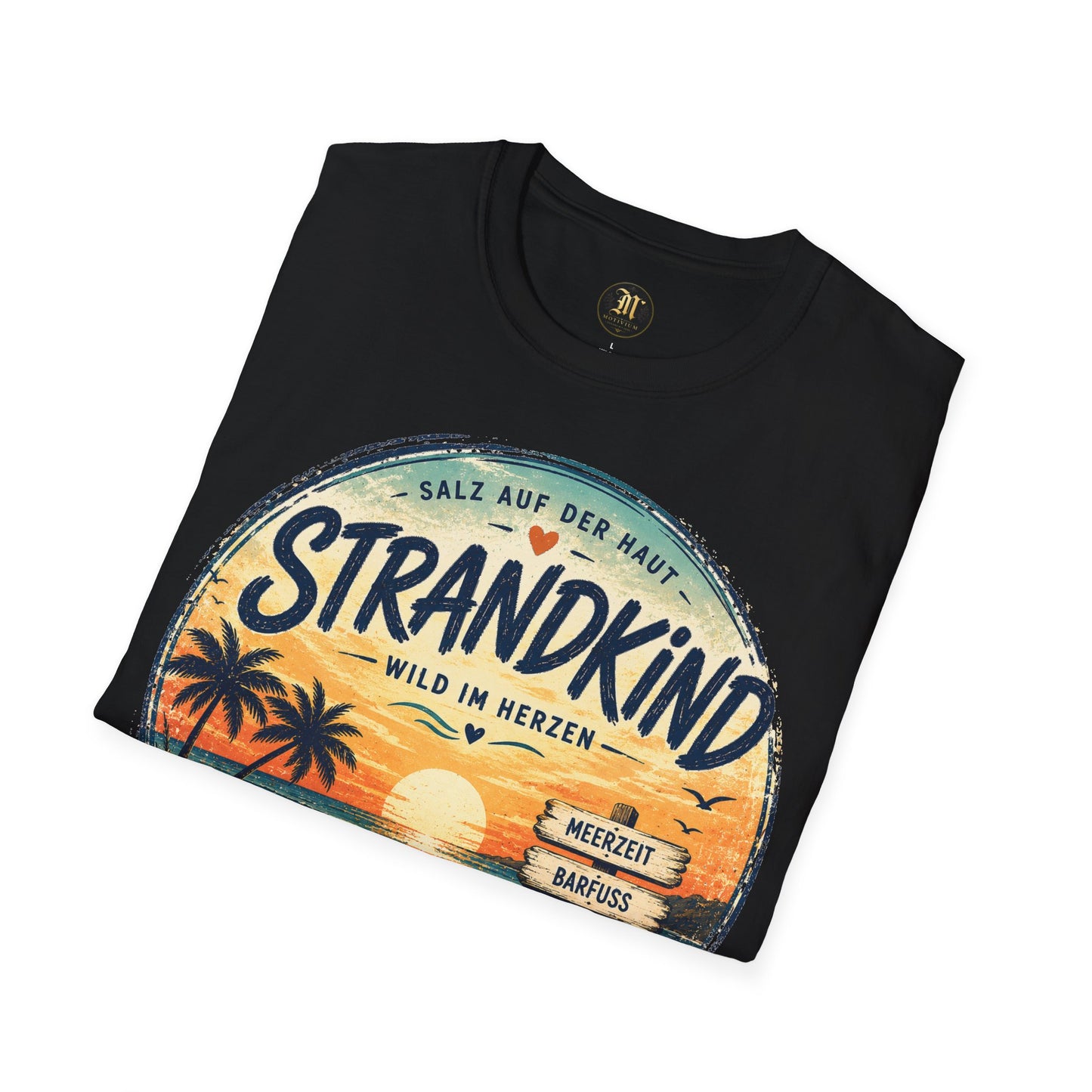Strandkind T-Shirt – Salz auf der Haut, Wild im Herzen | Sommer & Meer Motiv