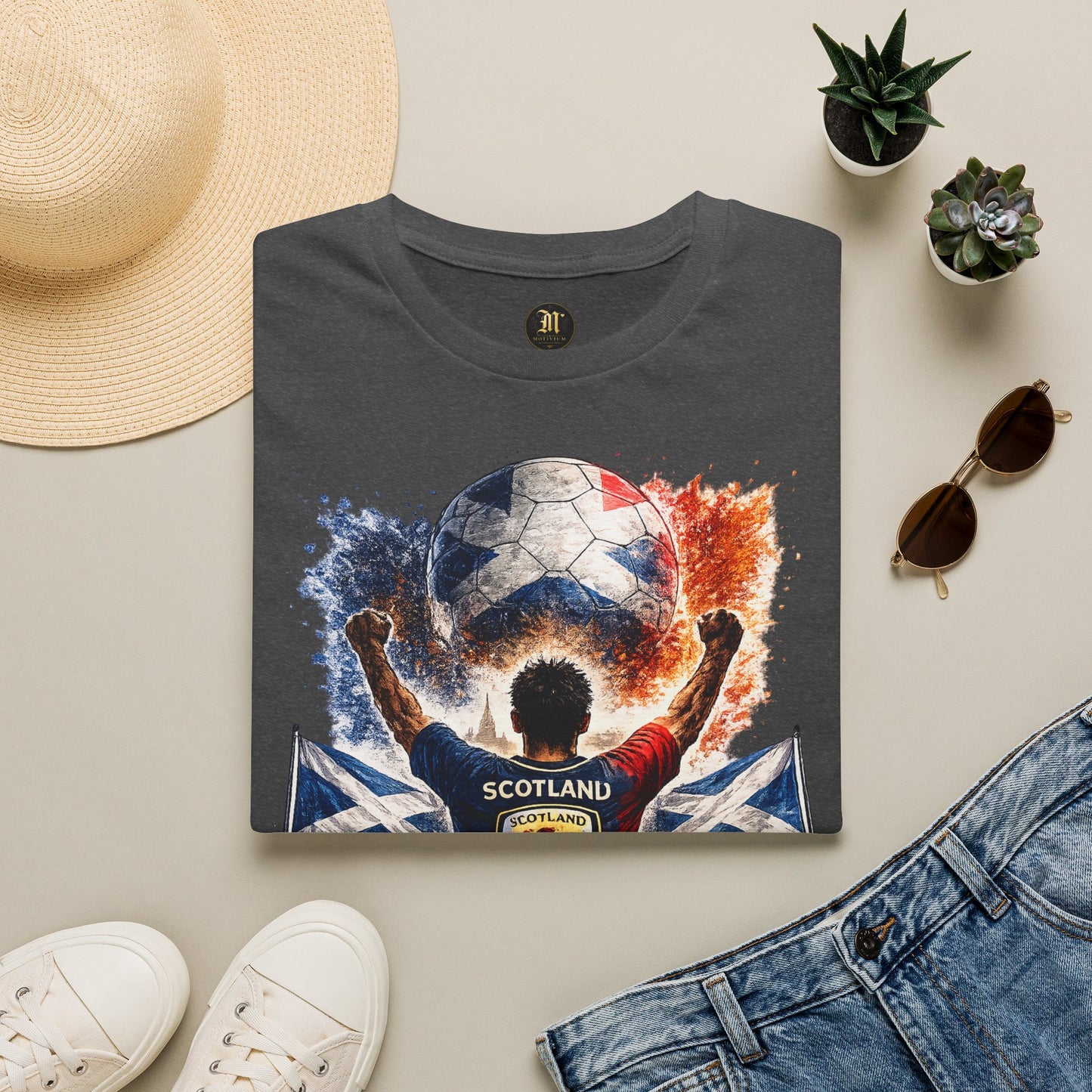 Schottland Fan Shirt – Scotland Football Supporter Design | Fußball Fan Geschenk