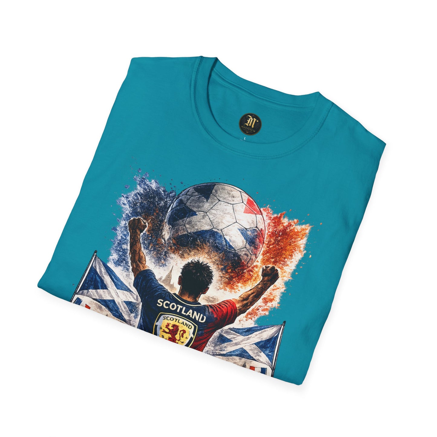 Schottland Fan Shirt – Scotland Football Supporter Design | Fußball Fan Geschenk