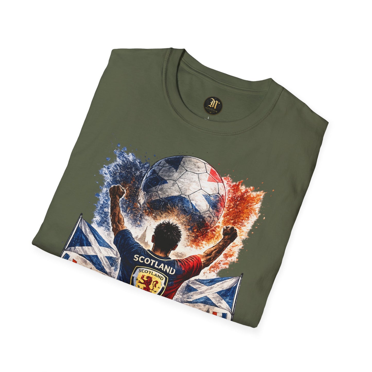 Schottland Fan Shirt – Scotland Football Supporter Design | Fußball Fan Geschenk