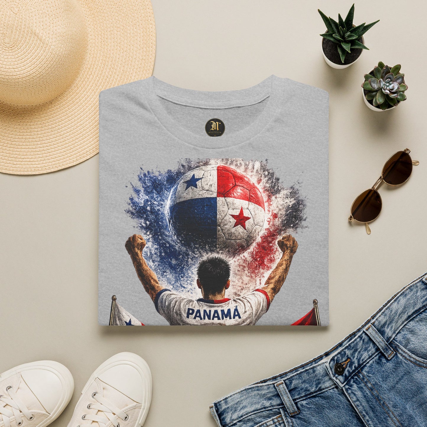 Panama Fußball Fan T-Shirt | Panama Supporter Shirt | Panama Fan Design | Fußball Fanartikel | Geschenk für Panama Fans