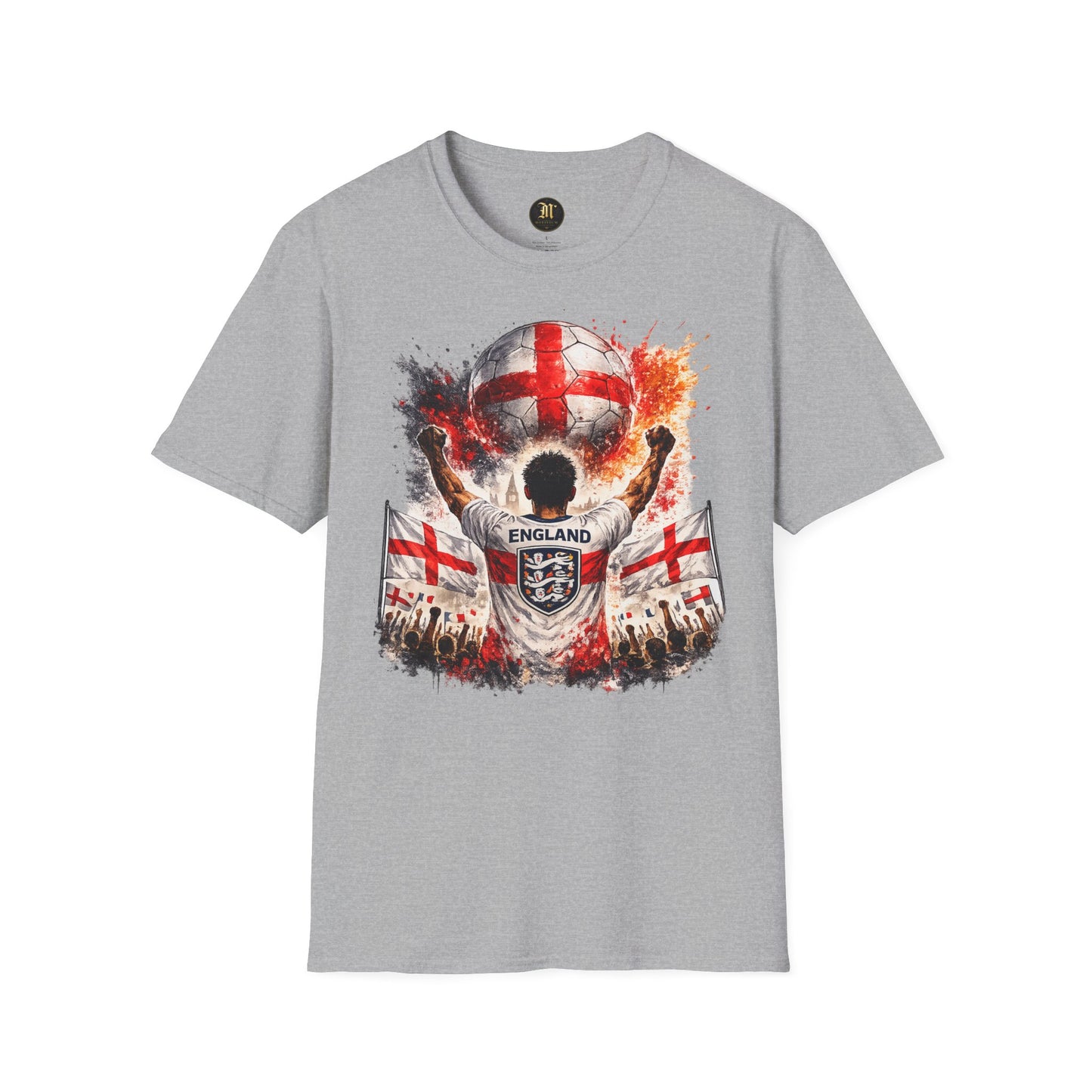 England Fan Shirt 2026 | England Football Supporter T-Shirt | Fußball Fan Geschenk