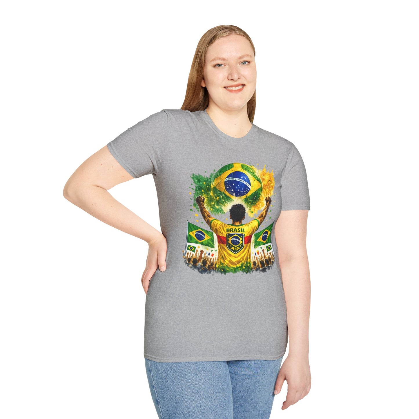 Brasilien Fan Shirt 2026 | Brazil Football Supporter T-Shirt | Fußball Fan Geschenk | Public Viewing | Brasil Supporter