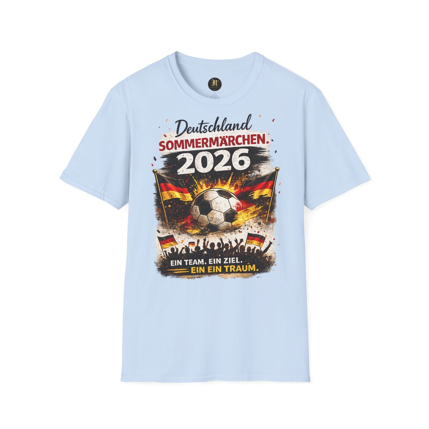 Deutschland Sommermärchen 2026 T-Shirt – Fußball Fan Shirt | Ein Team. Ein Ziel. Ein Traum.