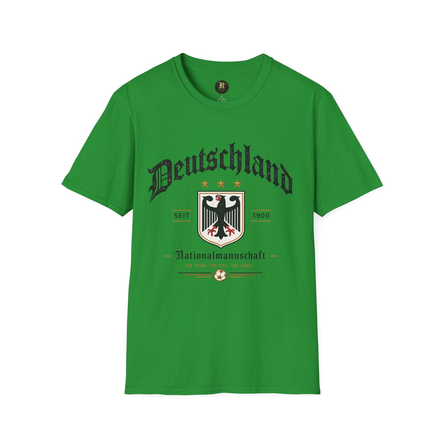 Deutschland Fußball Fan T-Shirt | Nationalmannschaft Vintage Shirt | Public Viewing Geschenk