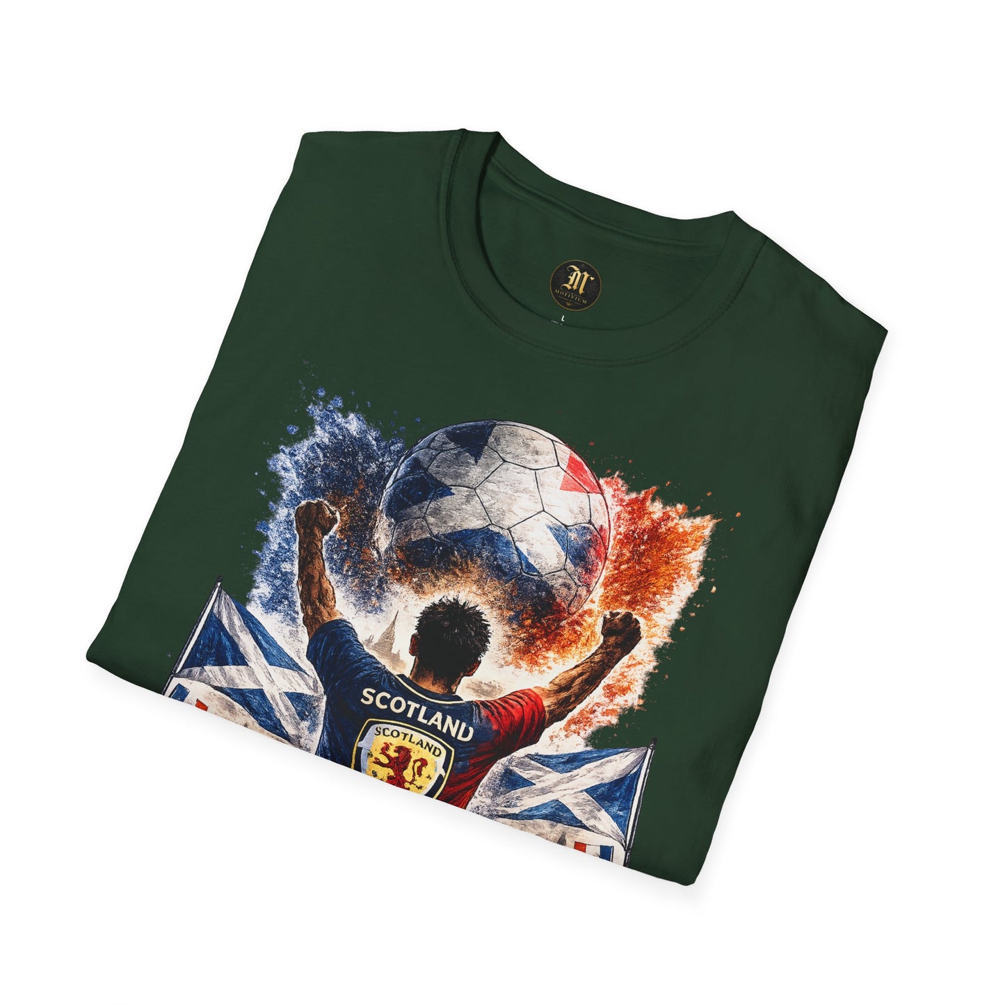 Schottland Fan Shirt – Scotland Football Supporter Design | Fußball Fan Geschenk