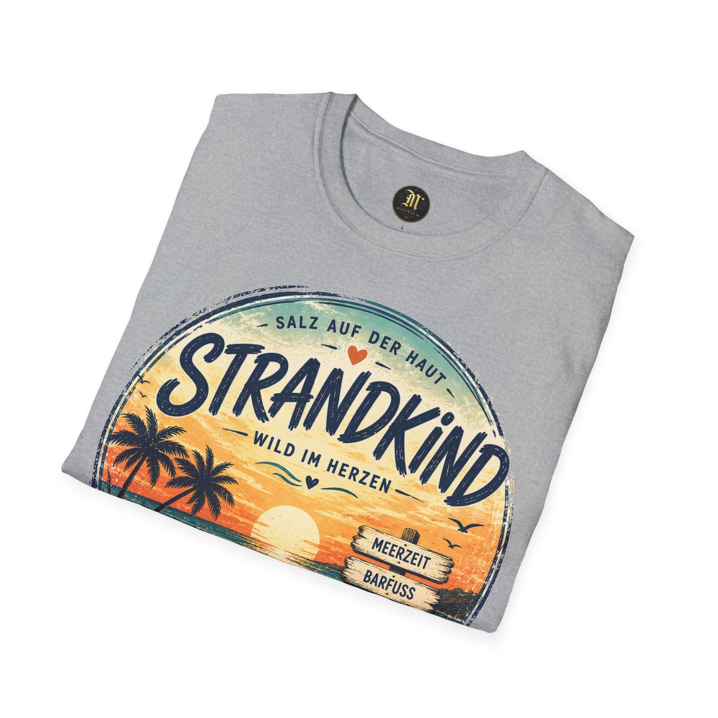Strandkind T-Shirt – Salz auf der Haut, Wild im Herzen | Sommer & Meer Motiv