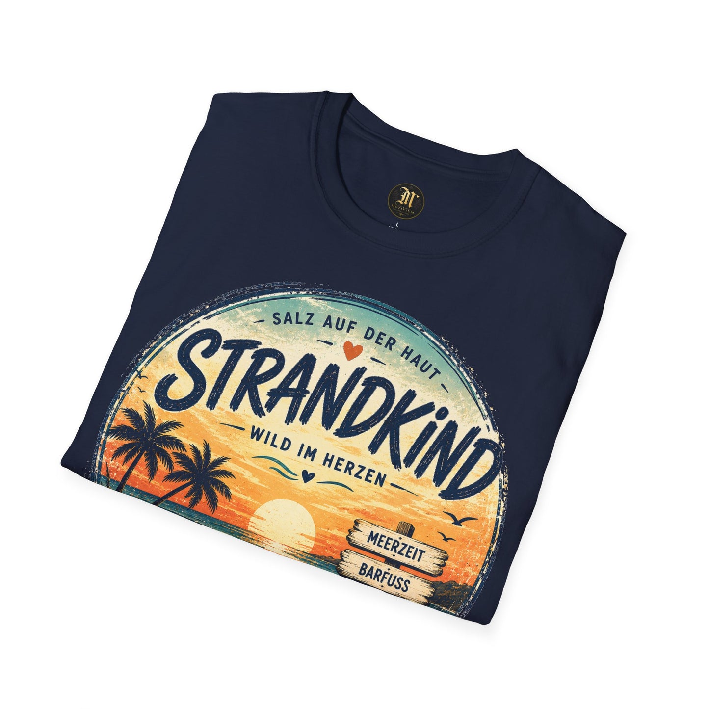 Strandkind T-Shirt – Salz auf der Haut, Wild im Herzen | Sommer & Meer Motiv