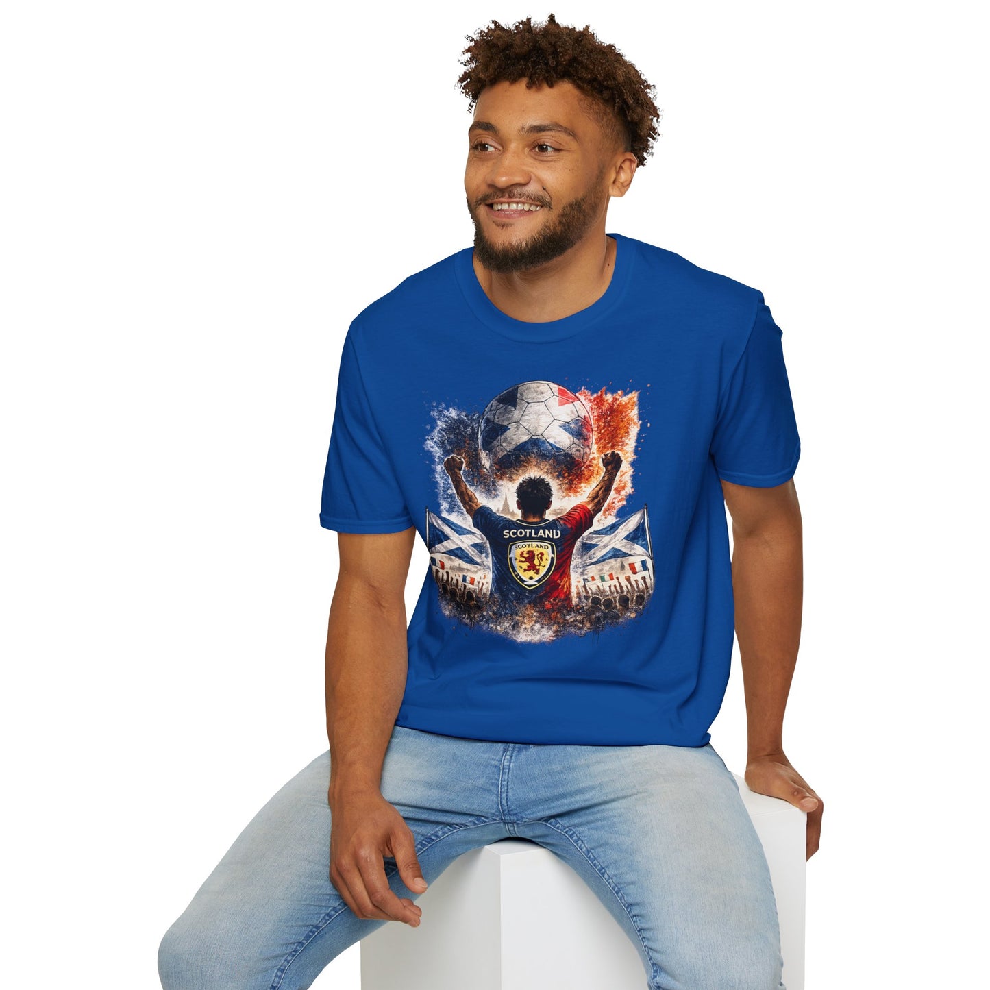 Schottland Fan Shirt – Scotland Football Supporter Design | Fußball Fan Geschenk