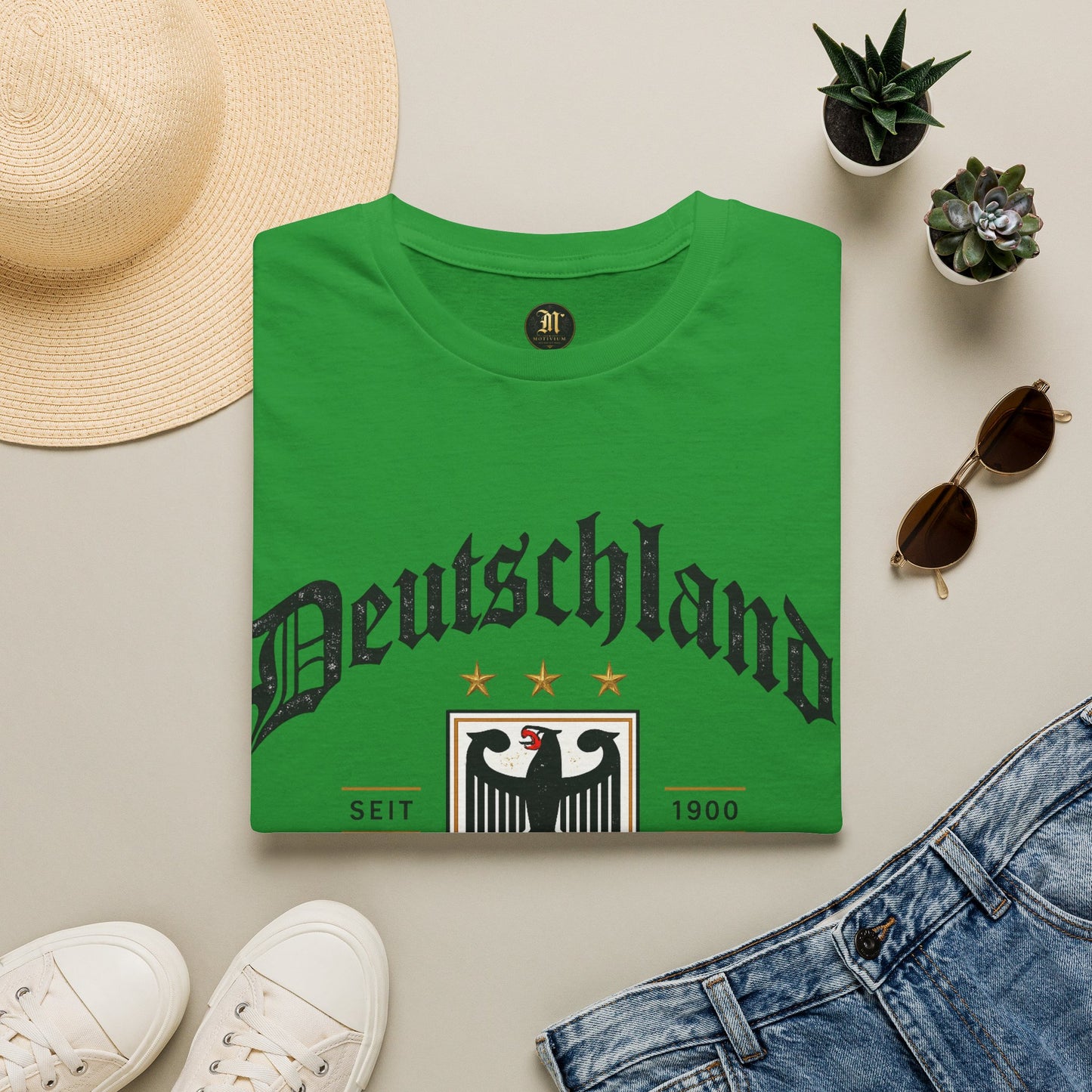 Deutschland Fußball Fan T-Shirt | Nationalmannschaft Vintage Shirt | Public Viewing Geschenk