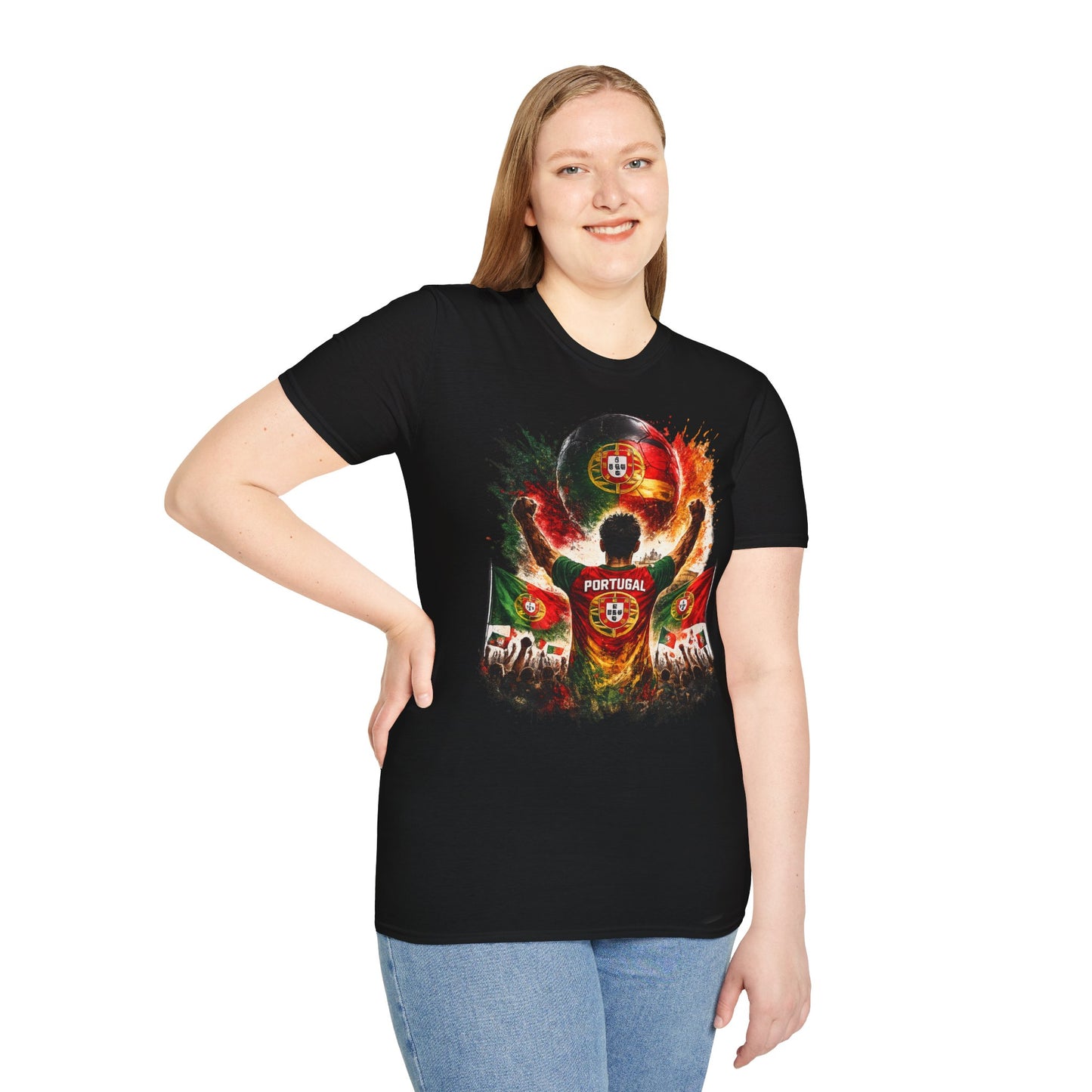 Portugal Fan Shirt 2026 | Portugal Football Supporter T-Shirt | Fußball Fan Geschenk