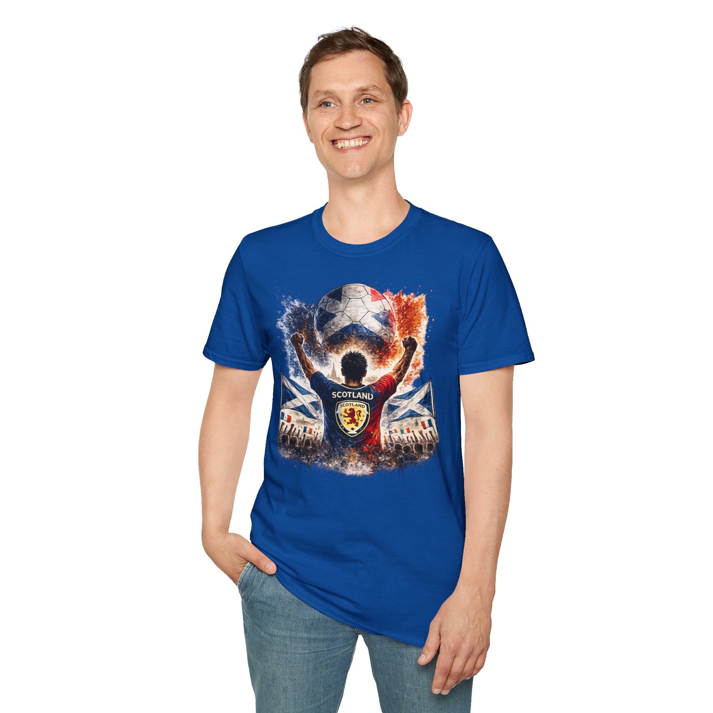Schottland Fan Shirt – Scotland Football Supporter Design | Fußball Fan Geschenk
