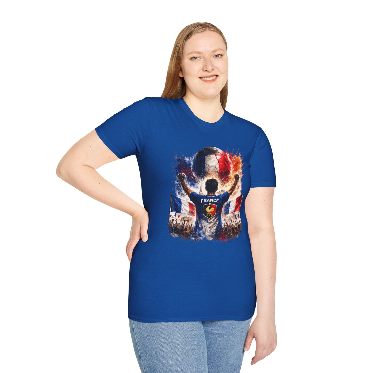 Frankreich Fan Shirt 2026 | France Football Supporter T-Shirt | Fußball Fan Geschenk