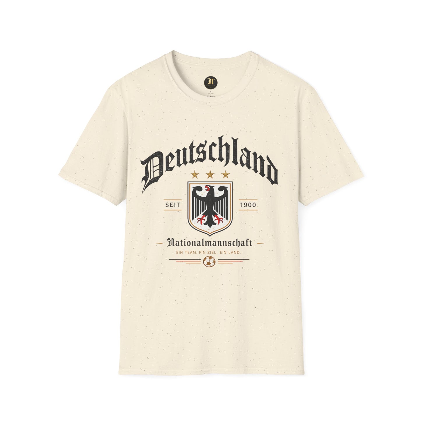Deutschland Fußball Fan T-Shirt | Nationalmannschaft Vintage Shirt | Public Viewing Geschenk