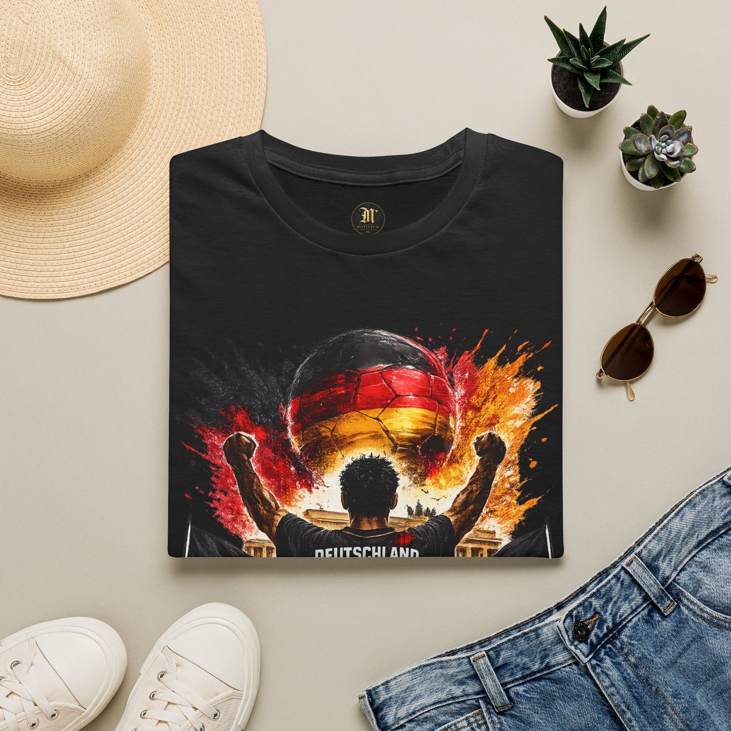 Deutschland Fan Shirt 2026 | German Football Supporter T-Shirt | Fußball Fan Geschenk