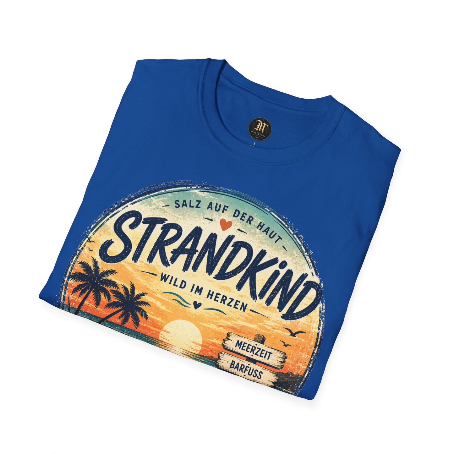 Strandkind T-Shirt – Salz auf der Haut, Wild im Herzen | Sommer & Meer Motiv