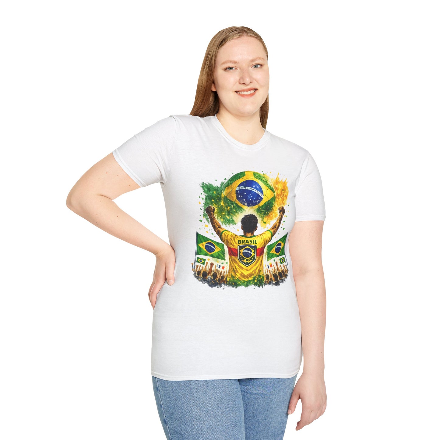 Brasilien Fan Shirt 2026 | Brazil Football Supporter T-Shirt | Fußball Fan Geschenk | Public Viewing | Brasil Supporter