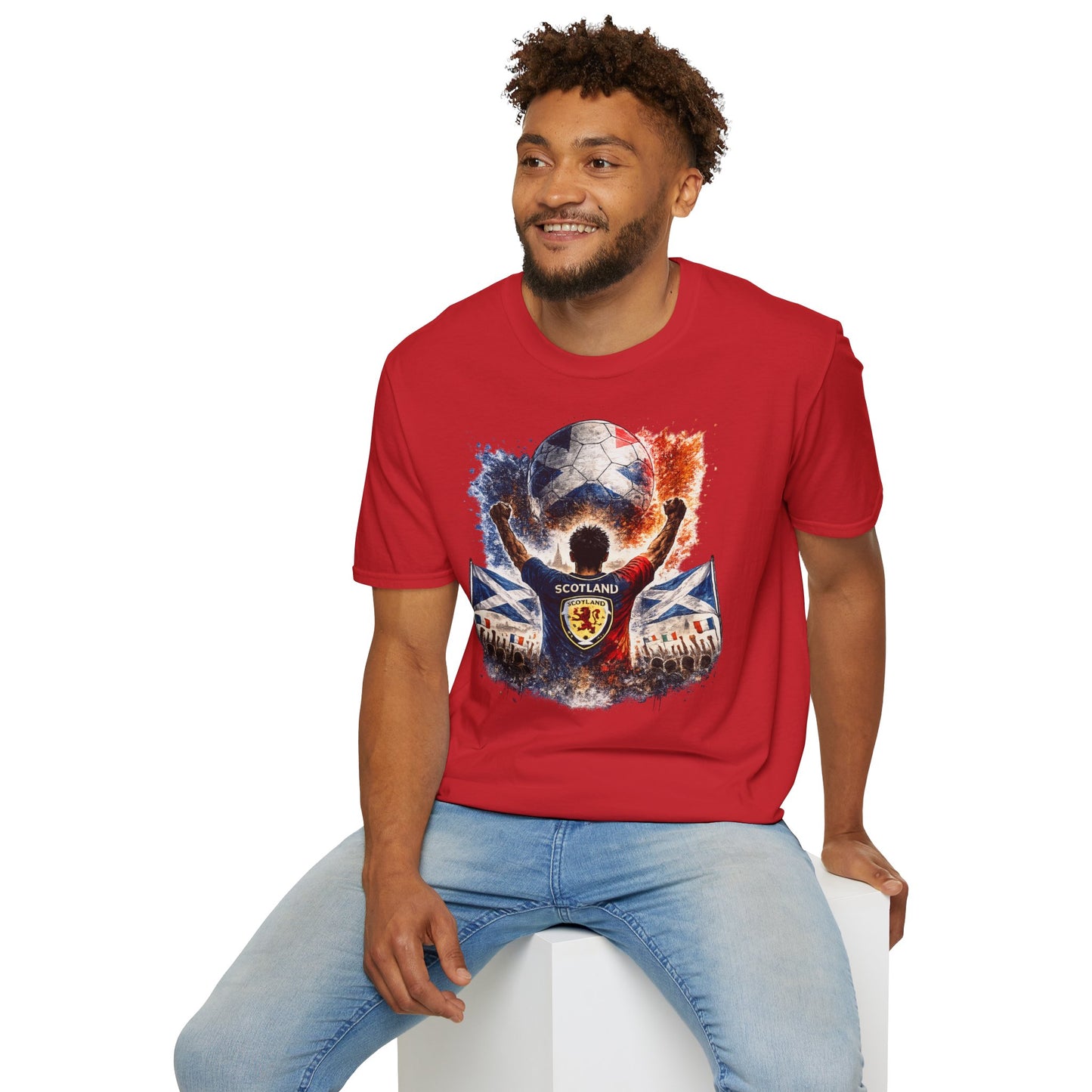 Schottland Fan Shirt – Scotland Football Supporter Design | Fußball Fan Geschenk