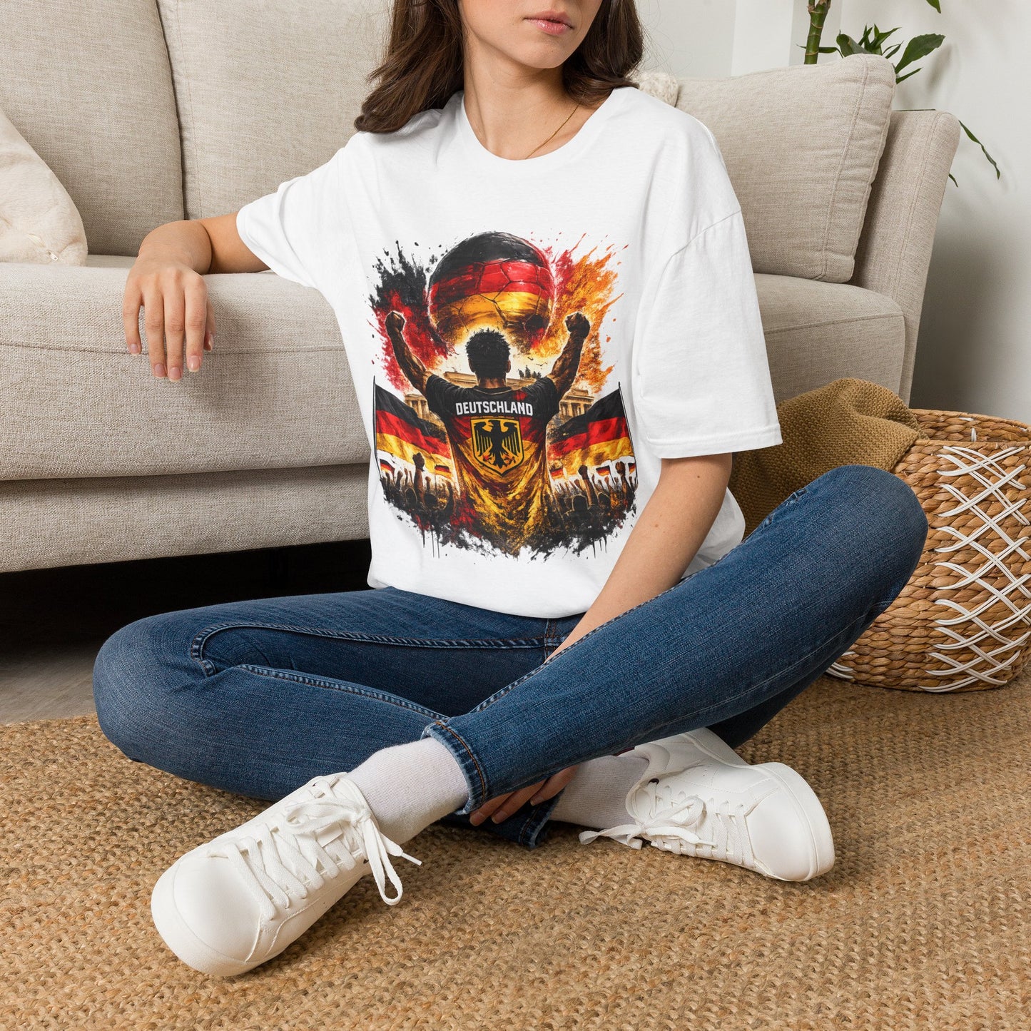 Deutschland Fan Shirt 2026 | German Football Supporter T-Shirt | Fußball Fan Geschenk