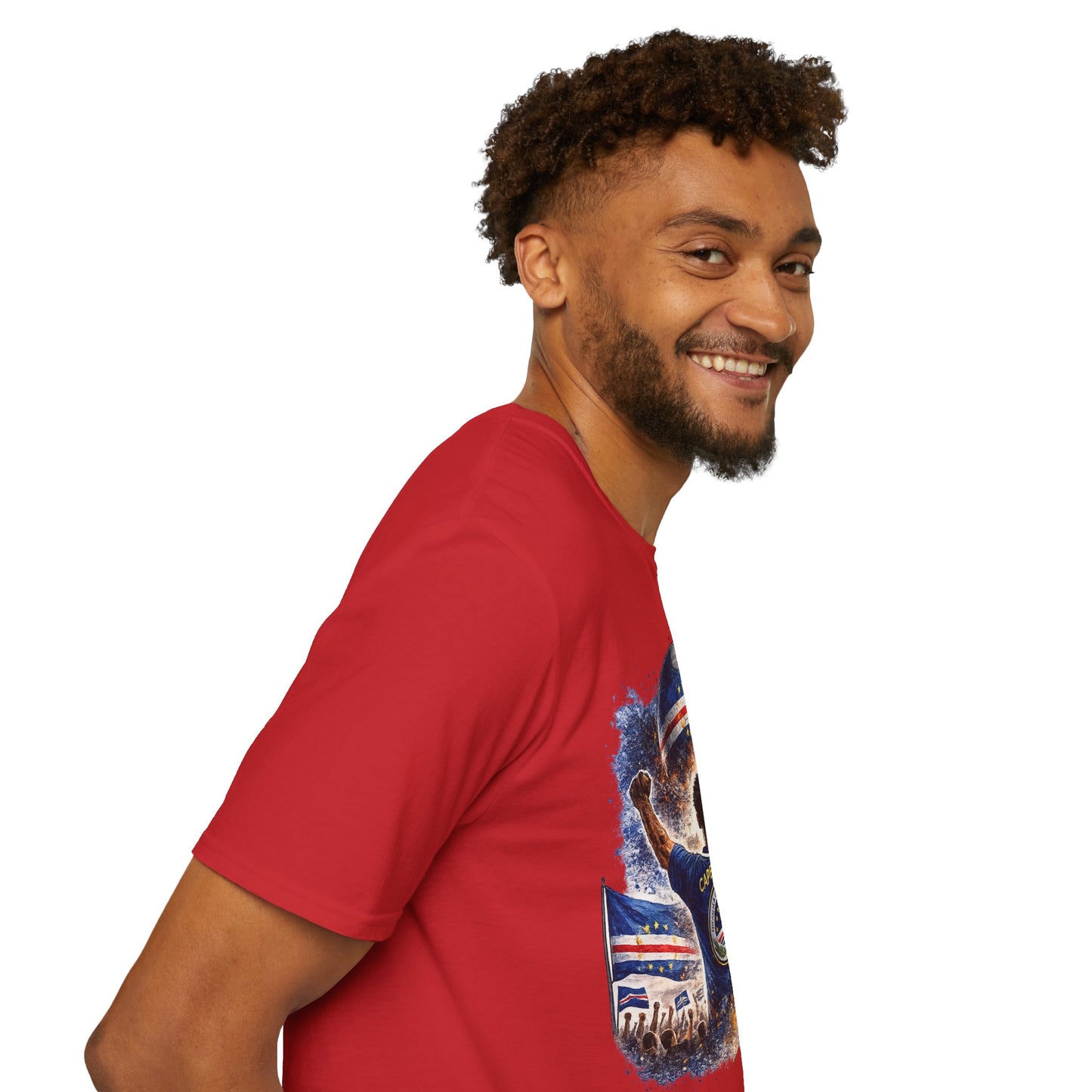 Kap Verde Fan Shirt – Cape Verde Football Supporter T-Shirt | Fußball Fan Geschenk