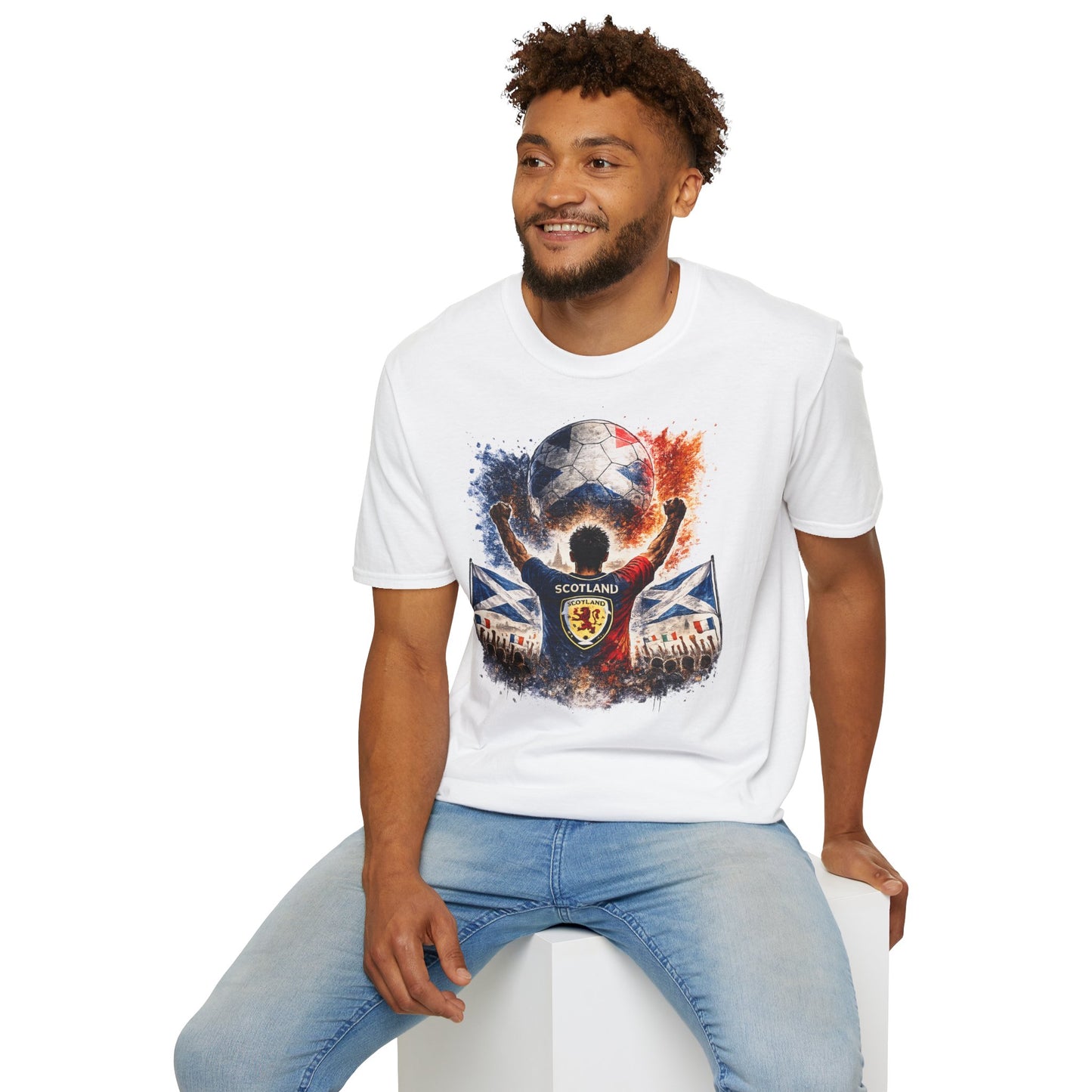 Schottland Fan Shirt – Scotland Football Supporter Design | Fußball Fan Geschenk