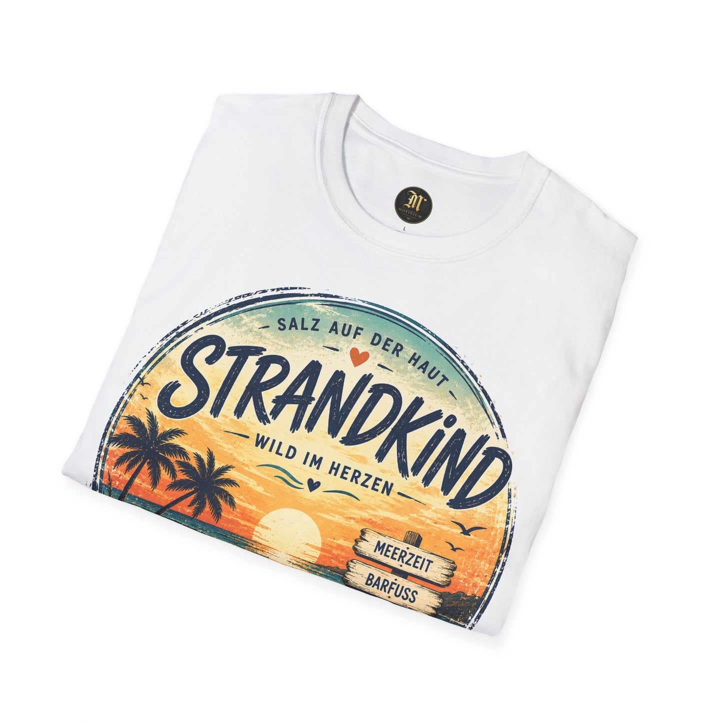Strandkind T-Shirt – Salz auf der Haut, Wild im Herzen | Sommer & Meer Motiv