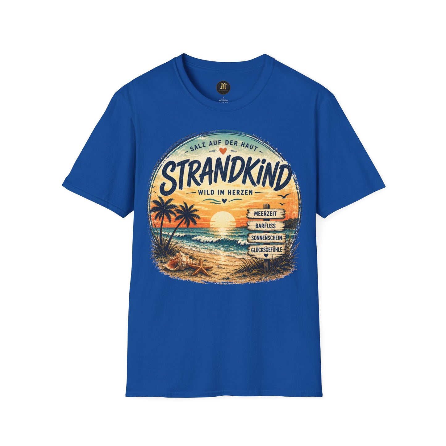 Strandkind T-Shirt – Salz auf der Haut, Wild im Herzen | Sommer & Meer Motiv