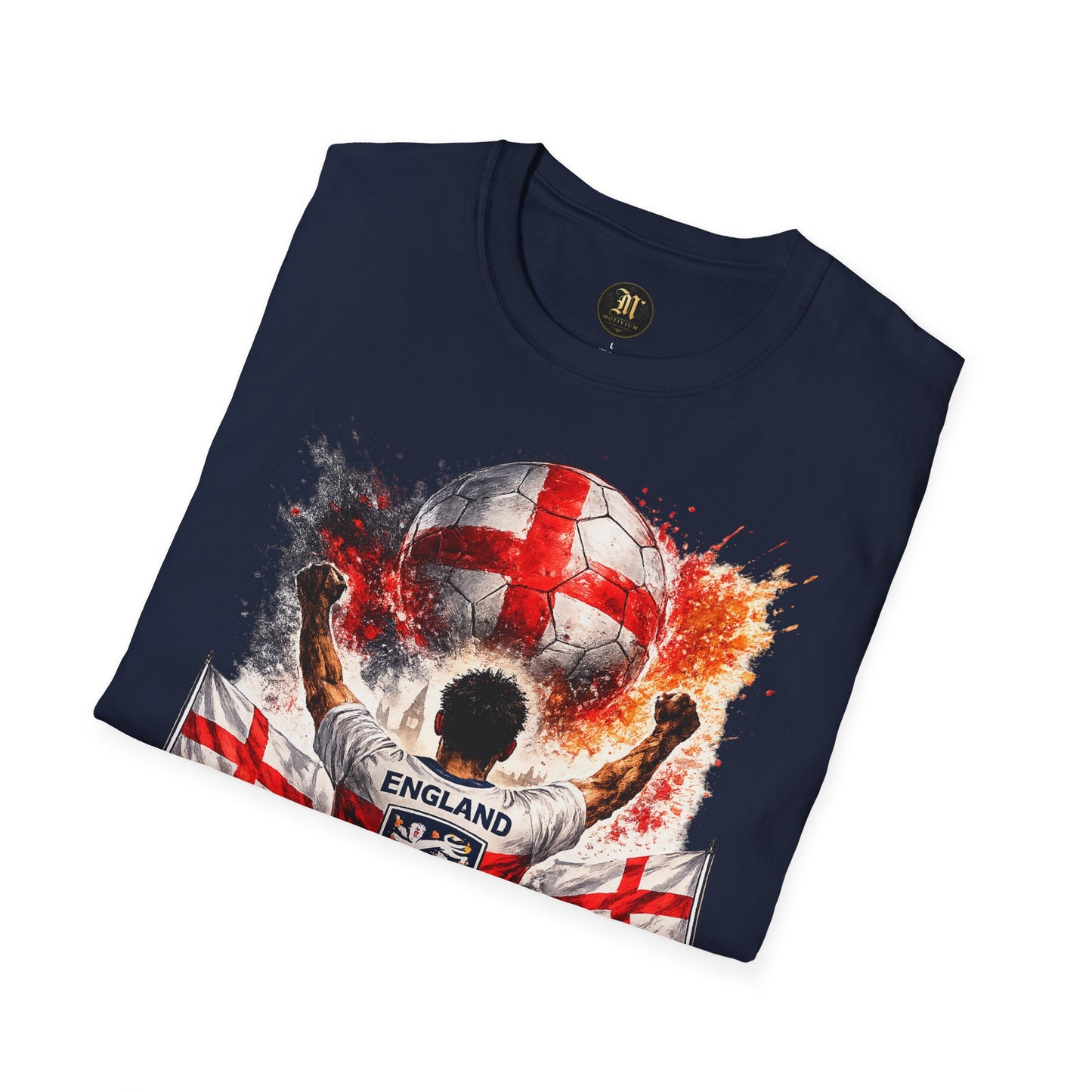 England Fan Shirt 2026 | England Football Supporter T-Shirt | Fußball Fan Geschenk