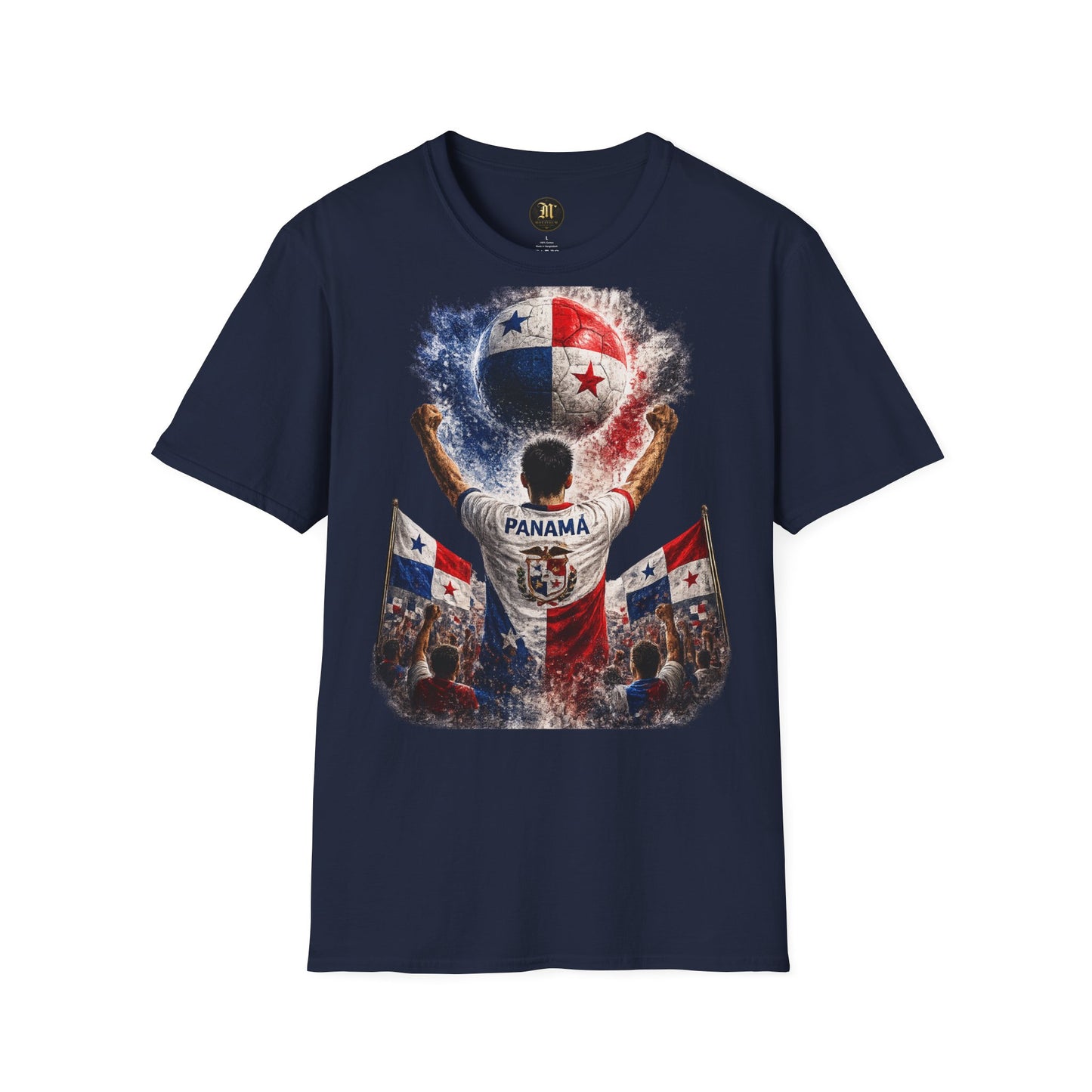 Panama Fußball Fan T-Shirt | Panama Supporter Shirt | Panama Fan Design | Fußball Fanartikel | Geschenk für Panama Fans