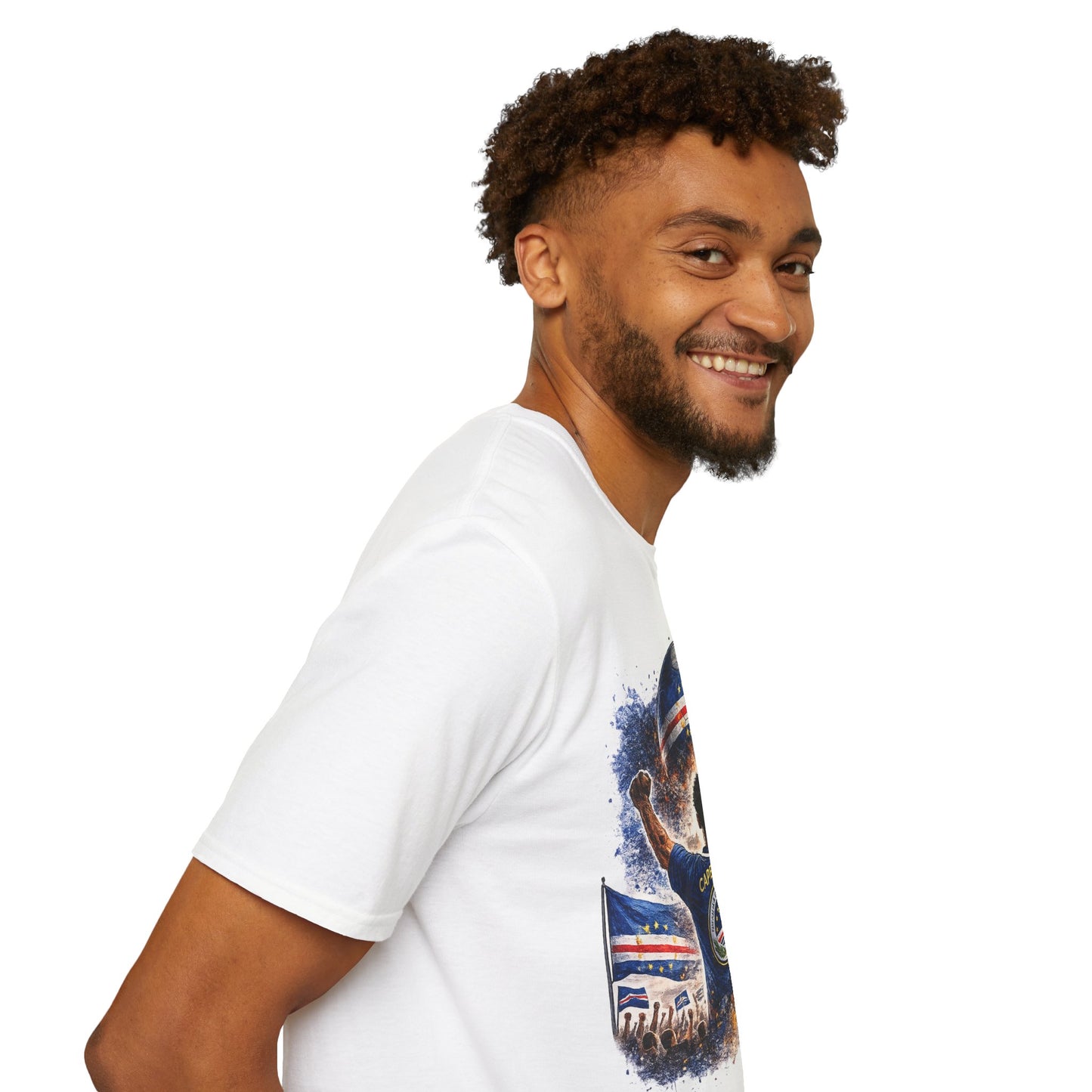 Kap Verde Fan Shirt – Cape Verde Football Supporter T-Shirt | Fußball Fan Geschenk