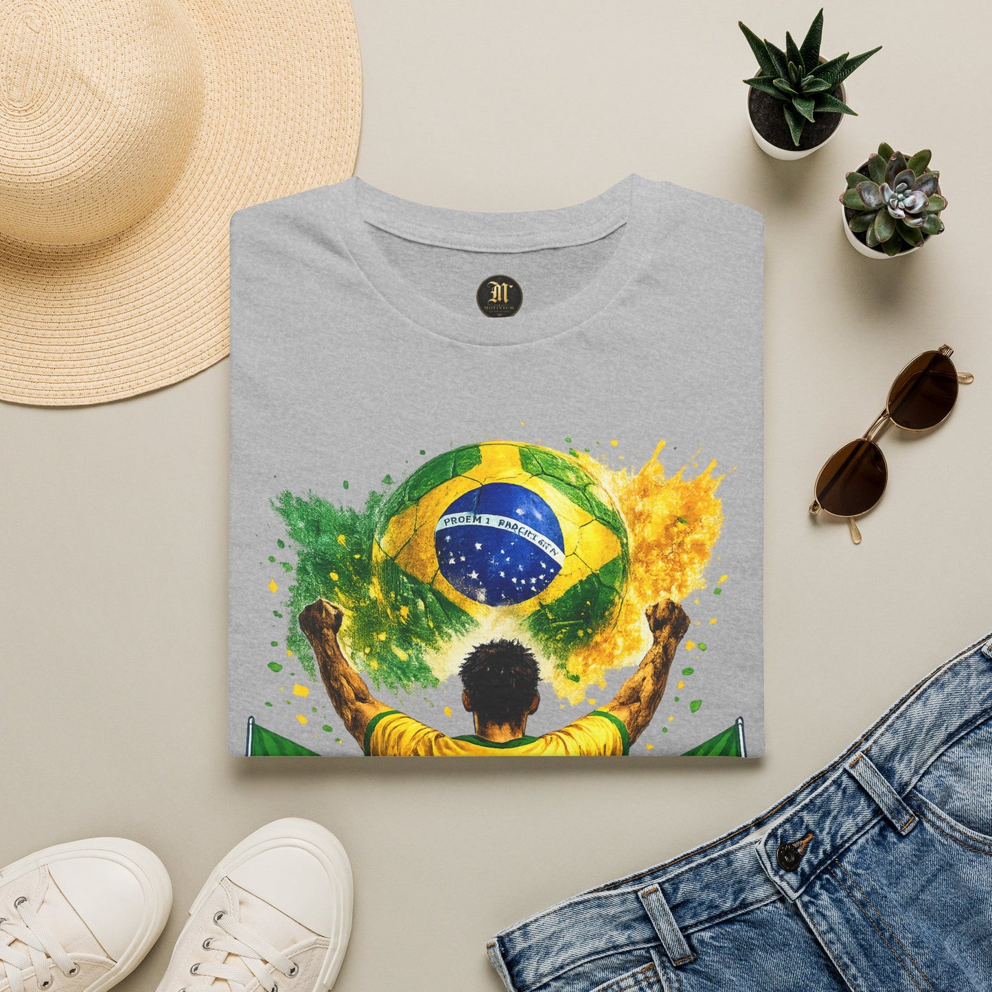 Brasilien Fan Shirt 2026 | Brazil Football Supporter T-Shirt | Fußball Fan Geschenk | Public Viewing | Brasil Supporter
