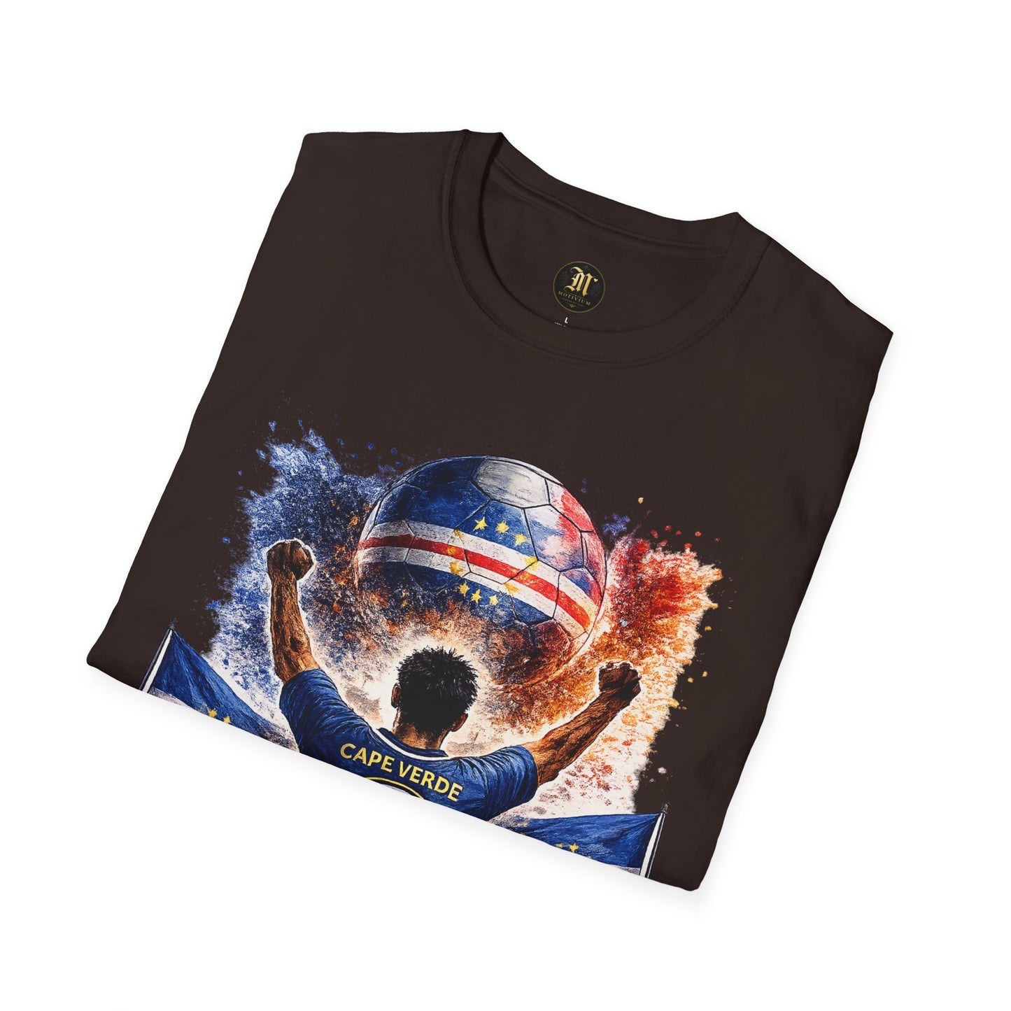 Kap Verde Fan Shirt – Cape Verde Football Supporter T-Shirt | Fußball Fan Geschenk