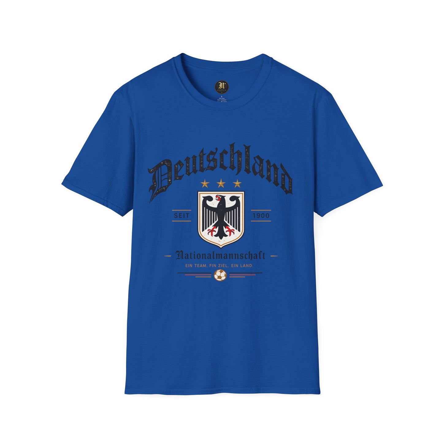 Deutschland Fußball Fan T-Shirt | Nationalmannschaft Vintage Shirt | Public Viewing Geschenk
