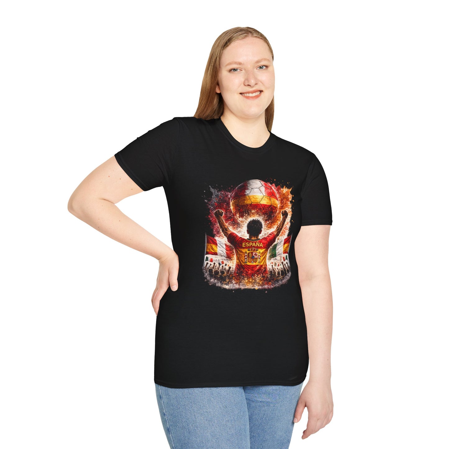 Spanien Fan Shirt 2026 | Spain Football Supporter T-Shirt | Fußball Fan Geschenk