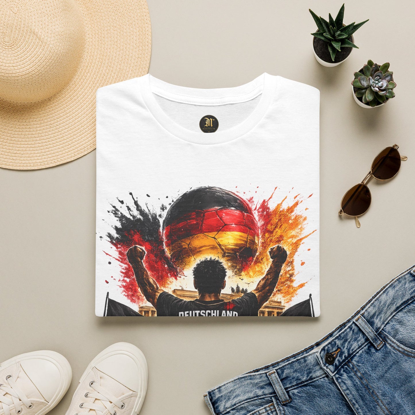 Deutschland Fan Shirt 2026 | German Football Supporter T-Shirt | Fußball Fan Geschenk